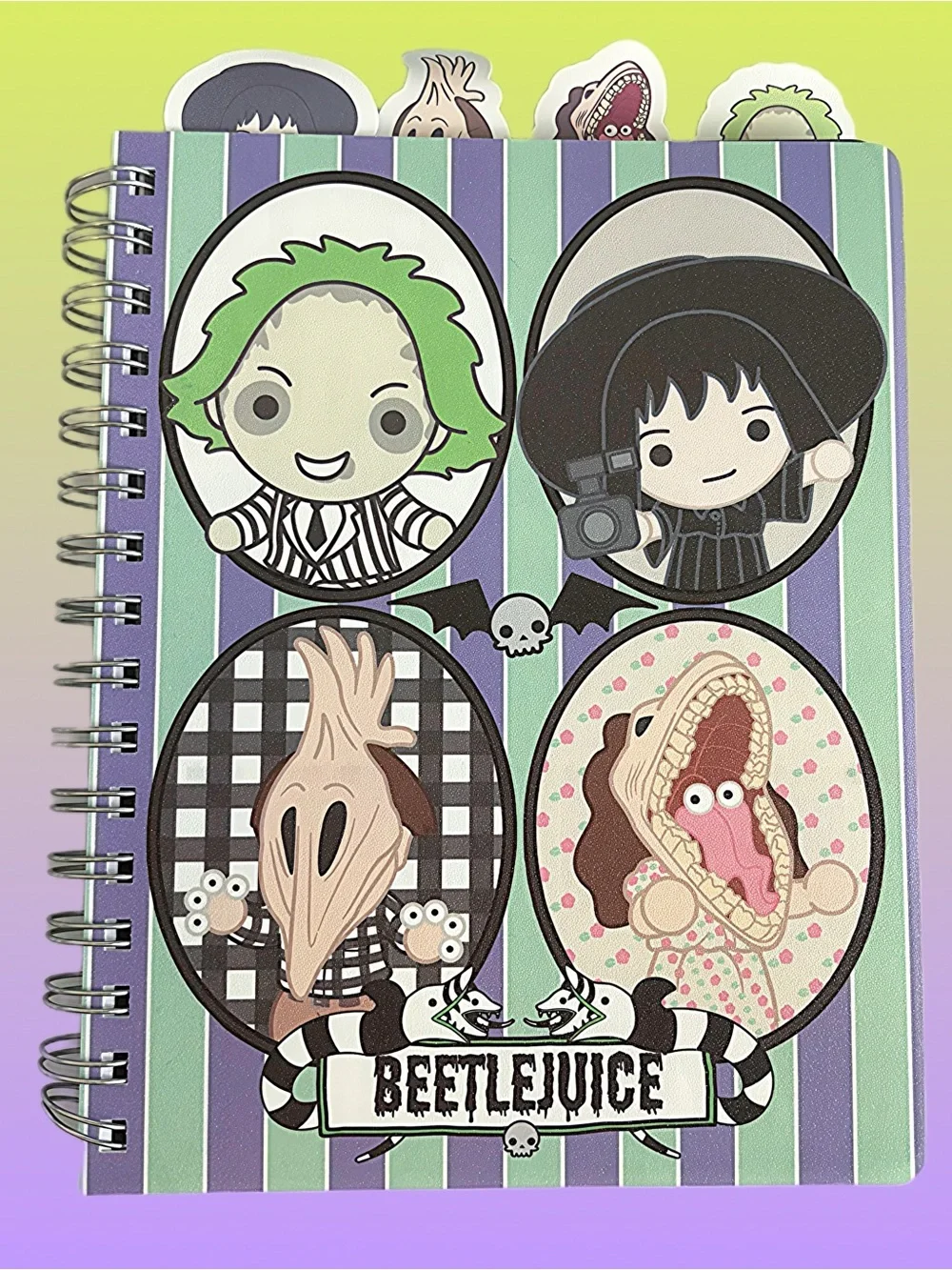 Beetlejuice Baby Chibi Lined Notebook / Journal
